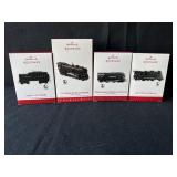 4 Hallmark Keepsake Lionel Train Ornaments