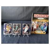 3-2022-23 Panini Prizm NBA Monopoly Cards, Lebran