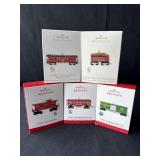 5-Hallmark Keepsakes Lionel Ornaments
