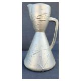 Ceramic Vase / Silver Glase
