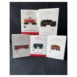 5-Hallmark Keepsake Lionel Ornaments