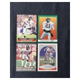 4-Dion Sanders Football Collectors Cards