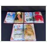 3/ 2000 TY Beanie baby/ International Bear II SET