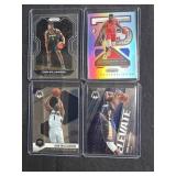 4-Zion Williamson Basketball Trading Cards