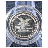 A .999 Fine Silver 1/4 Troy OZ Coin