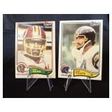Topps Don Fouts/Art Monk cards