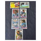7- 1984 / 1988 Topps NFL Cards