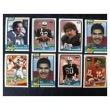 8-1988 / 1990 Topps  NFL Cards