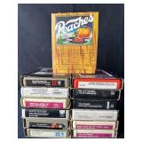 13-8 track  cassettes