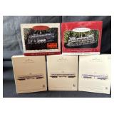 5-Hallmark Keepsake Lionel Train Ornaments