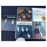 5-33 records/ Beatles / Johnny Mathis/ Righteous