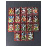 18-2021 Panini Prizm Football Cards, 9- Rookie,