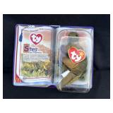 3-2000 TY Beanie baby, dinosaur trio set