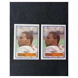 2-Gerald Riggs Football Cards