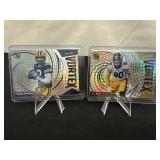TJ Watt Donruss Vortex, Aaron Rodgers Donruss
