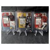 3-Panini Rookie Soccer Cards, Jens Petter