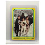 Champions Of Freedom 1980 Topps Star Wars