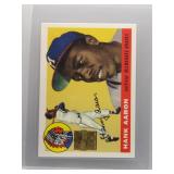 Hank Aaron 1955 Topps Reprint