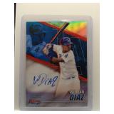 Wilman Diaz Auto 2021 Bowman's Best