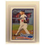 Yoshi Yamamoto RC 2024 Topps 1989 style
