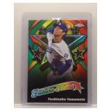 Yoshinobu Yamamoto 2025 Topps Chrome Future Stars