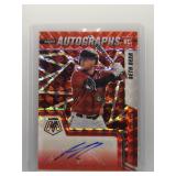 Seth Beer 2022 Mosaic Rookie Autographs Red