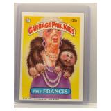 Foxy Francis 1986 Topps Garbage Pail Kids