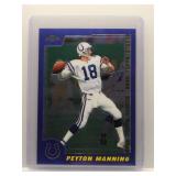 Peyton Manning 2000 Topps Chrome