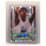 Ousmane Dieng 2022 Leaf Metal Auto Ice Refractor