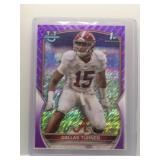 Dallas Turner 2022 1st Bowman U Chrome Purple...