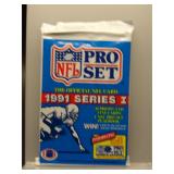 1991 Pro Set Series 1 Football Sealed Pack