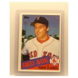 Roger Clemens 1985 Topps Rookie
