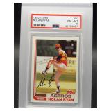 Nolan Ryan 1982 Topps PSA 8