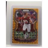 Chase Young 2020 Prizm Rookie Orange Velocity RC
