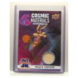 Wile E. Coyote 2021 Upper Deck Space Jam Materials