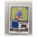 Sam LaPorta 2023 Contenders Rookie Ticket Patch