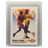 Michael vs. Magic 1991 Skybox