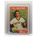 Paul Molitor 1981 Topps