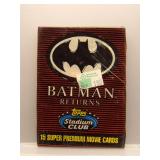 1991 Stadium Club Batman Returns Sealed Pack