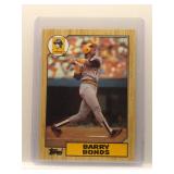 Barry Bonds 1987 Topps