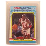 Michael Jordan 1988 Fleer Super Star Sticker