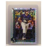Cal Raleigh 2025 Topps Chrome X-Fractor Refractor