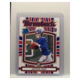Jaxson Dart 2025 Donruss Throwbacks Rookie