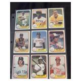 1981 Fleer Baseball Card Lot