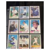 1982 Topps Baseball Card Lot