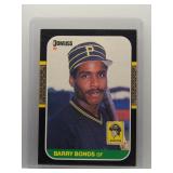 Barry Bonds 1987 Donruss Rookie