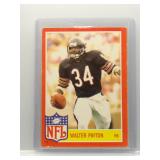 Walter Payton 1985 Topps All-Star Set