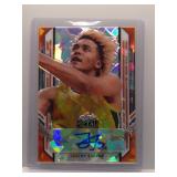 Jeremy Sochan 2022 Leaf Metal Auto Orange Ice /4