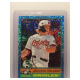 Jackson Holliday 2025 Topps Heritage Light Blue...