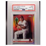 Mike Trout 2019 Topps Chrome PSA 10
